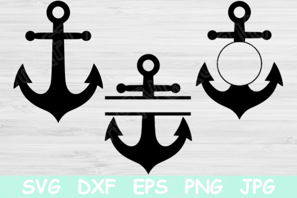 Download Split Boat Anchor Svg, Nautical Svg File - Nautical svg Collection