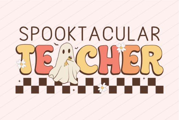 Download Halloween Spooky Teacher Retro Svg Png - Teacher retro svg Collection