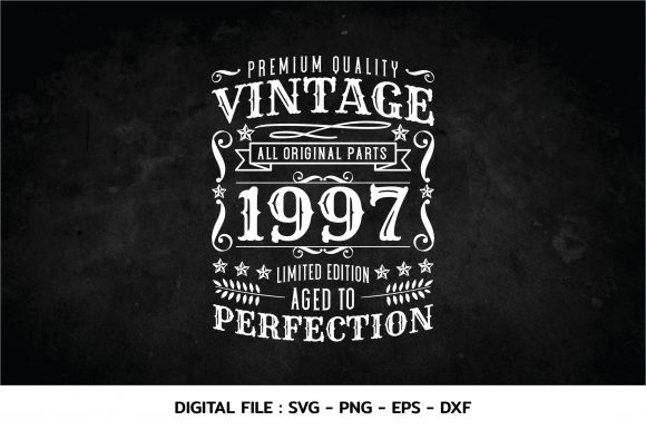 Download Birthday Vintage 1997&nbsp;&nbsp; - 1997 Collection